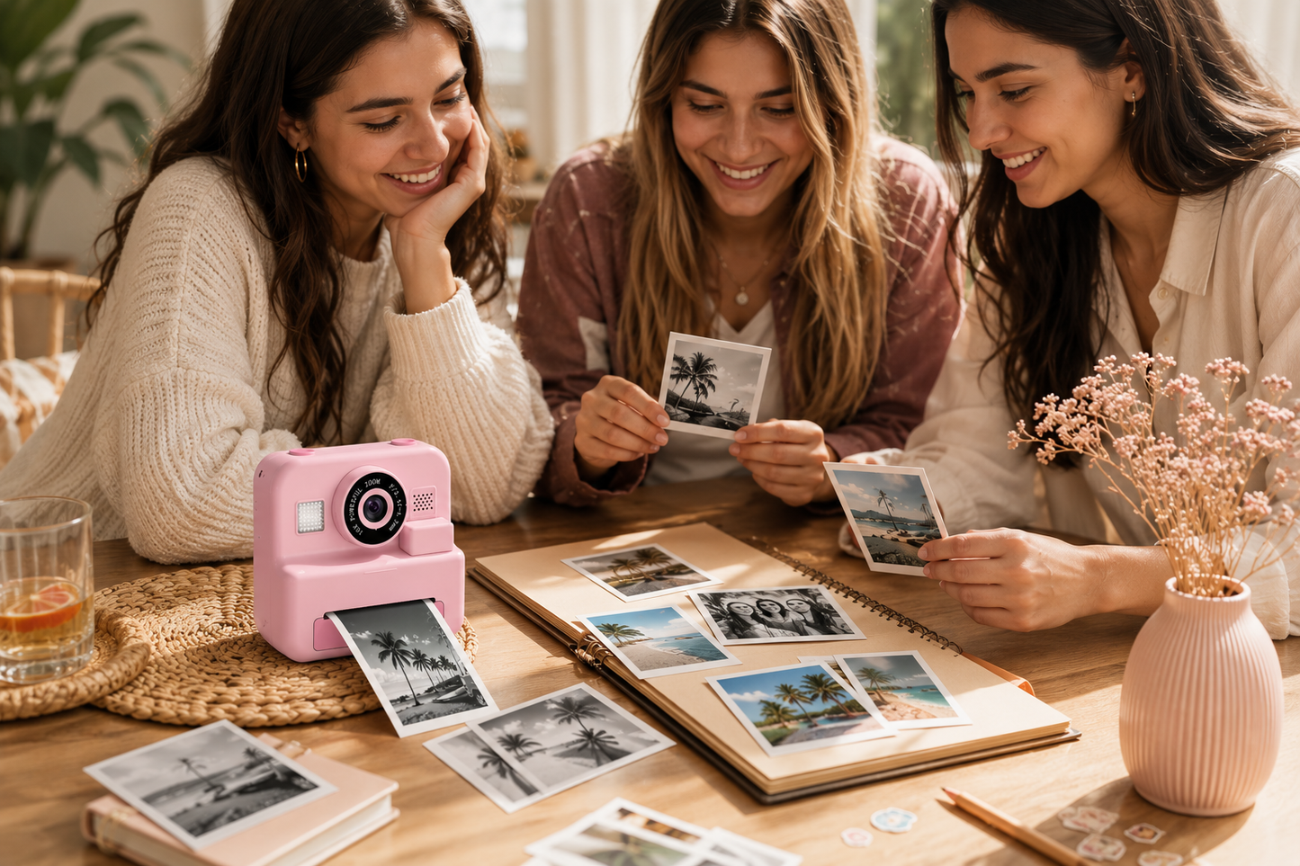 LUMIVA™ Print Mini – Cámara Instantánea Digital con Impresión Térmica